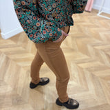 Pantalon Louise - Caramel - C'EST BEAU LA VIE