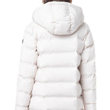 Doudoune à capuche - Blanc - US POLO FEMME