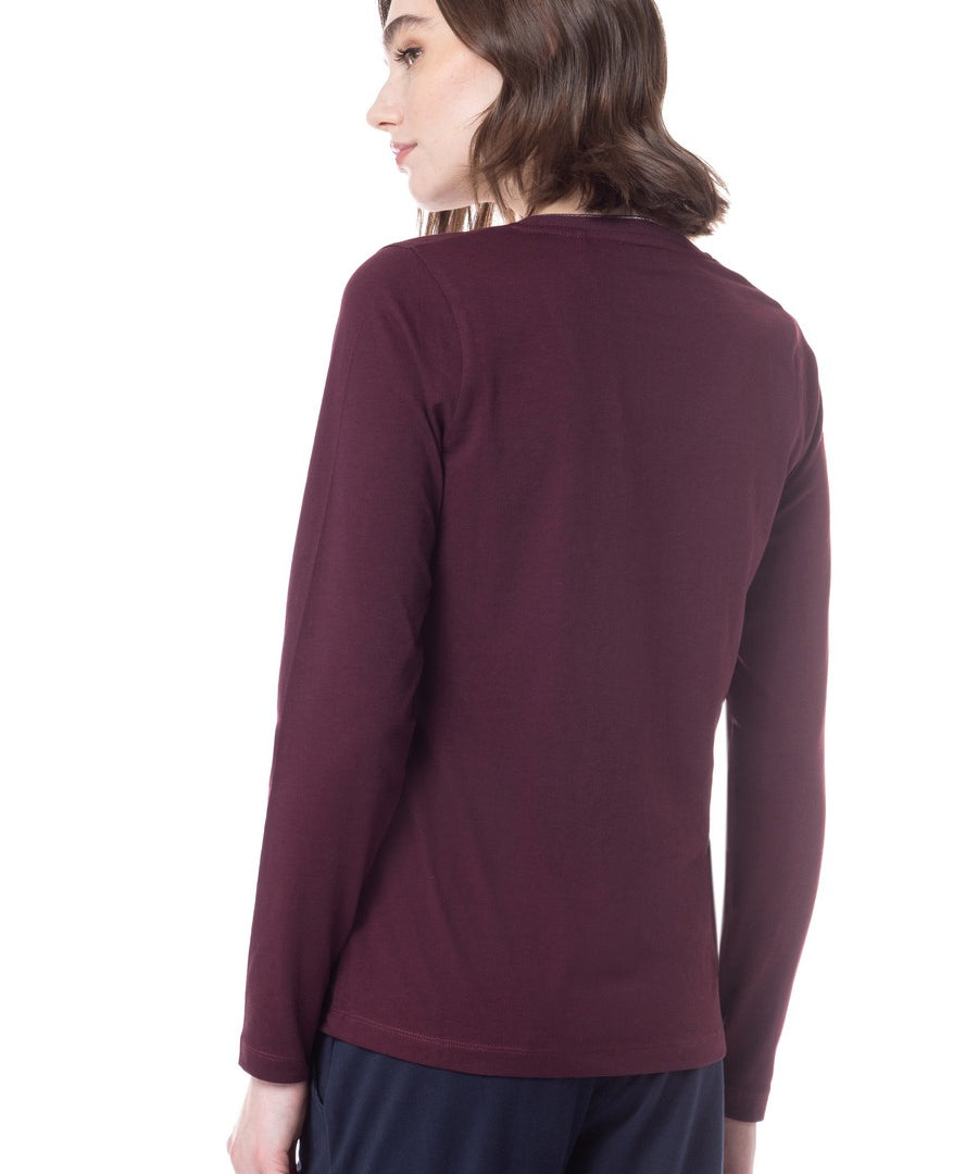 T-shirt n°359 - bordeaux - Us polo