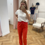 Pantalon Elsa - Hibiscus - C'EST BEAU LA VIE