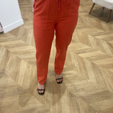 Pantalon Elsa - Hibiscus - C'EST BEAU LA VIE