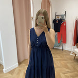 Robe Amelia - Marine - C'EST BEAU LA VIE