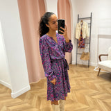 Robe Electra - Cranberry - C'EST BEAU LA VIE