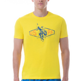 Tee-shirt à logo - Jaune - US POLO HOMME