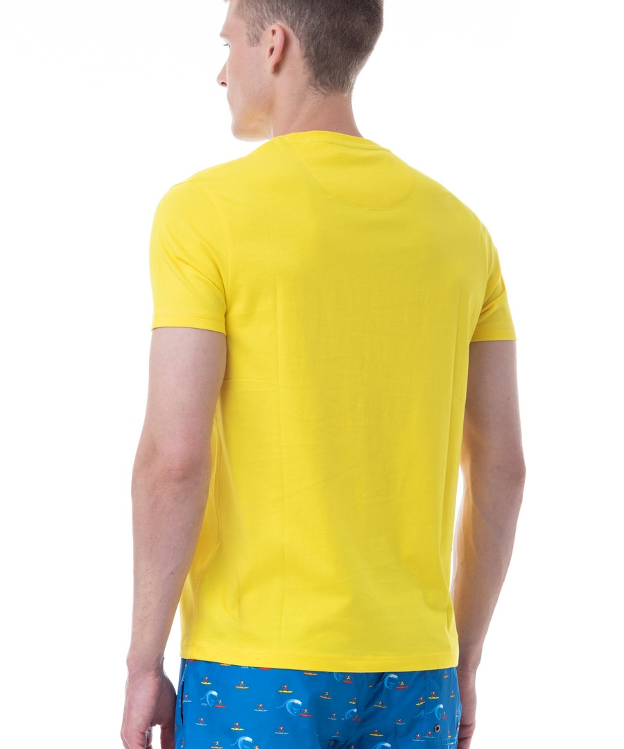 Tee-shirt à logo - Jaune - US POLO HOMME
