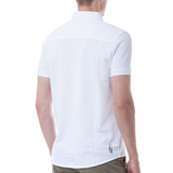 Chemisette maille piquée polo - Blanc - US POLO