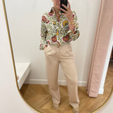 Pantalon large Sarah - Sable - C'EST BEAU LA VIE