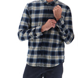Chemise à carreaux APSLEY - bleu - Sun Valley homme