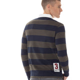 Polo rayé Floy - Marine gris - US POLO