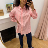 Chemise ample à manches longues Fiji - Rose clair - C'EST BEAU LA VIE !