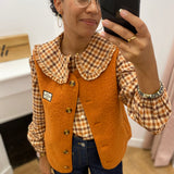 Gilet Essentiel - Caramel Roux - C'EST BEAU LA VIE