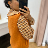 Gilet Essentiel - Caramel Roux - C'EST BEAU LA VIE
