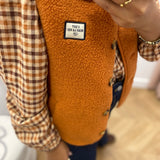 Gilet Essentiel - Caramel Roux - C'EST BEAU LA VIE