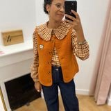 Gilet Essentiel - Caramel Roux - C'EST BEAU LA VIE