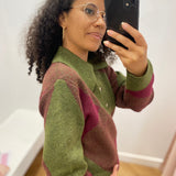 Pull Book - Vert mousse - C'EST BEAU LA VIE