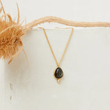 Collier Simona - Obsidienne dorée - FEEKA