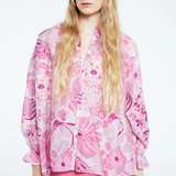 Blouse imprimé fleuri Lexi - Le Pacha Pink - FABIENNE CHAPOT
