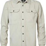 Surchemise en velours - Ecru - PETROL INDUSTRIES