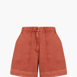 Short court en jean Vijado - Burnt brick - VILA