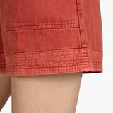 Short court en jean Vijado - Burnt brick - VILA