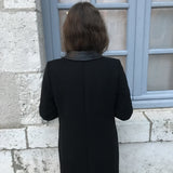 Manteau col tailleur - noir - IKKS