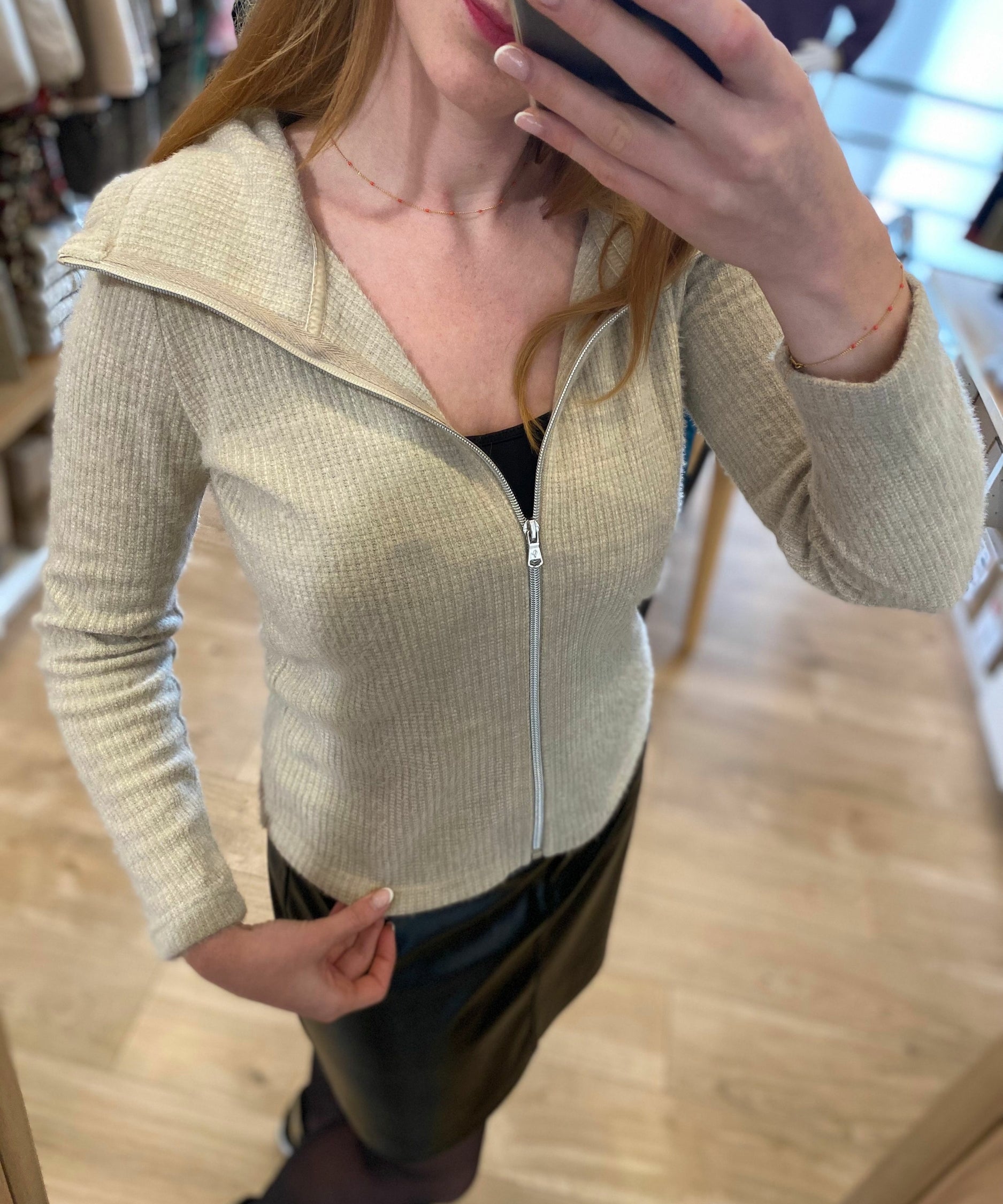 Veste Dalki - Châtaigne - SUN VALLEY FEMME