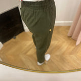 Pantalon jogger fluide Ammeljog – Kaki – TBS Femme