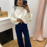 Pantalon large Atlanty - Brut - LA PETITE ETOILE