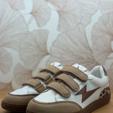 Baskets éclair Aura Emblem - Beige - VANESSA WU