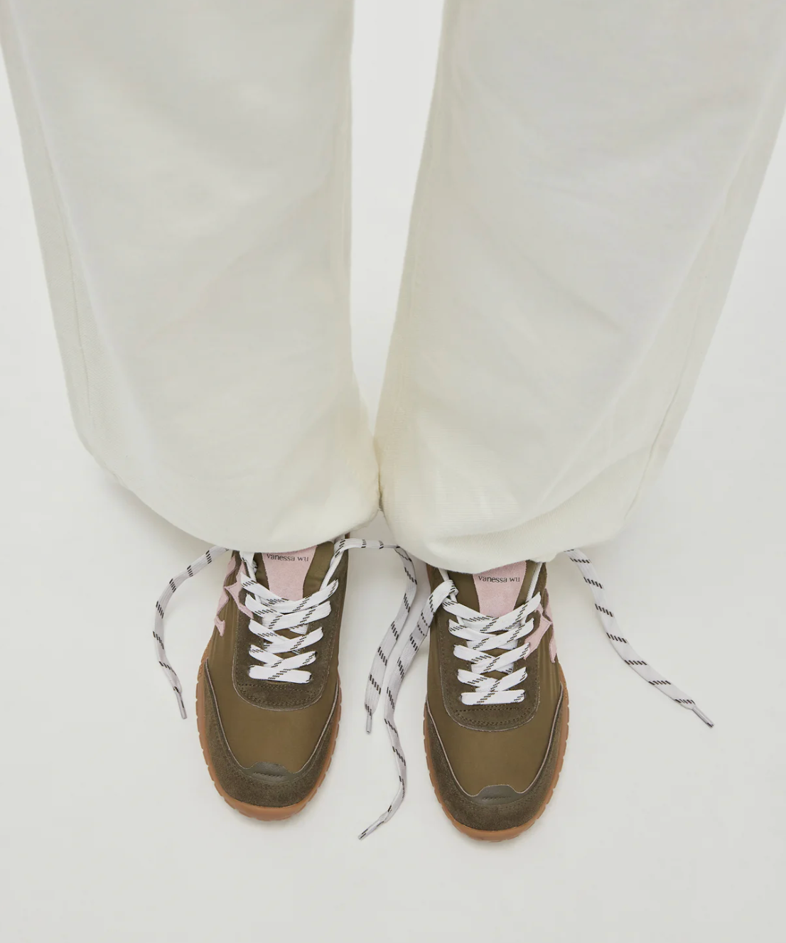 Baskets Wave 1.86 - Vert kaki - VANESSA WU