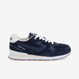 Baskets sportswear en cuir Cape Code Runner - Marine - SCHMOOVE MEN