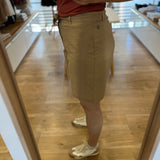 Bermuda en lin avec ceinture à nouer Oxie - SUN VALLEY FEMME