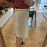 Bermuda en lin avec ceinture à nouer Oxie - SUN VALLEY FEMME