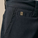 Bermuda ajusté en coton stretch Malalta - Marine foncé - SUN VALLEY HOMME