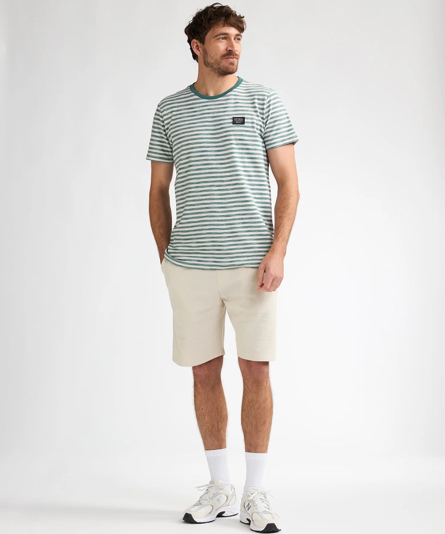 Bermuda chino 100% coton Roadrunner - Sable - PETROL INDUSTRIES HOMME