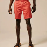 Bermuda chino ajusté en coton stretch Matral - SUN VALLEY HOMME
