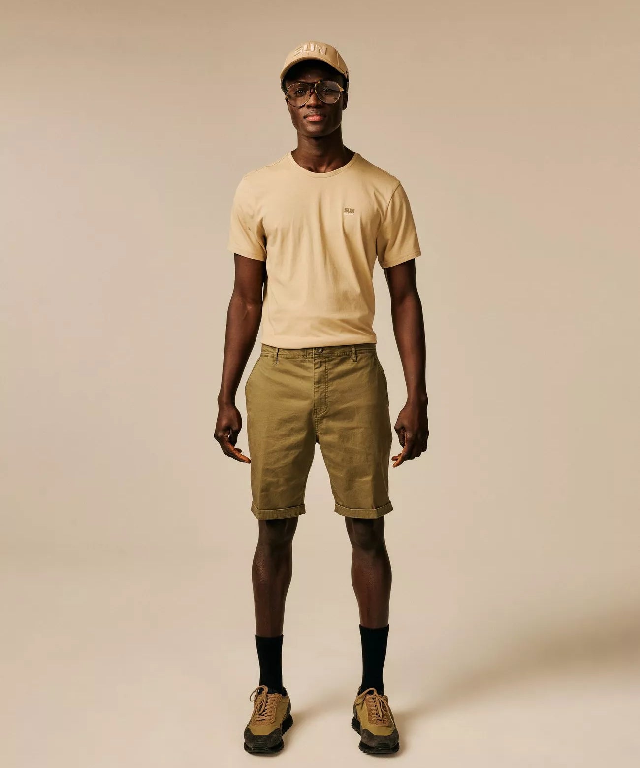 Bermuda chino ajusté en coton stretch Matral - SUN VALLEY HOMME