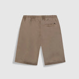 Bermuda léger en lin avec taille elastiquée pour homme M325073 - Taupe - IKKS MEN
