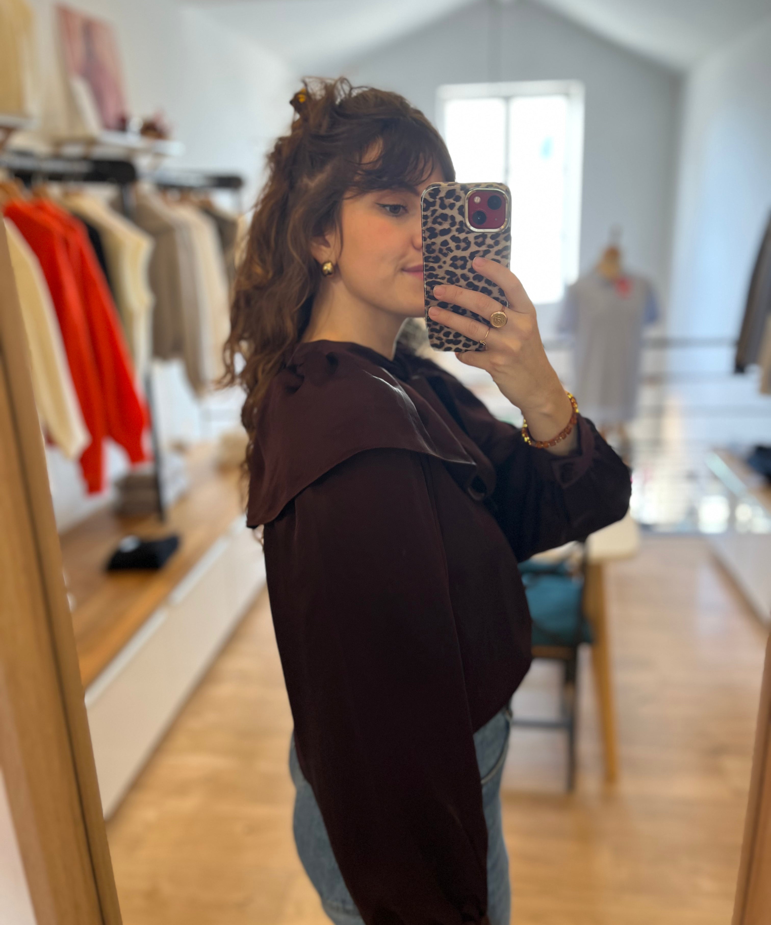 Blouse Satia - Prune - DES PETITS HAUTS