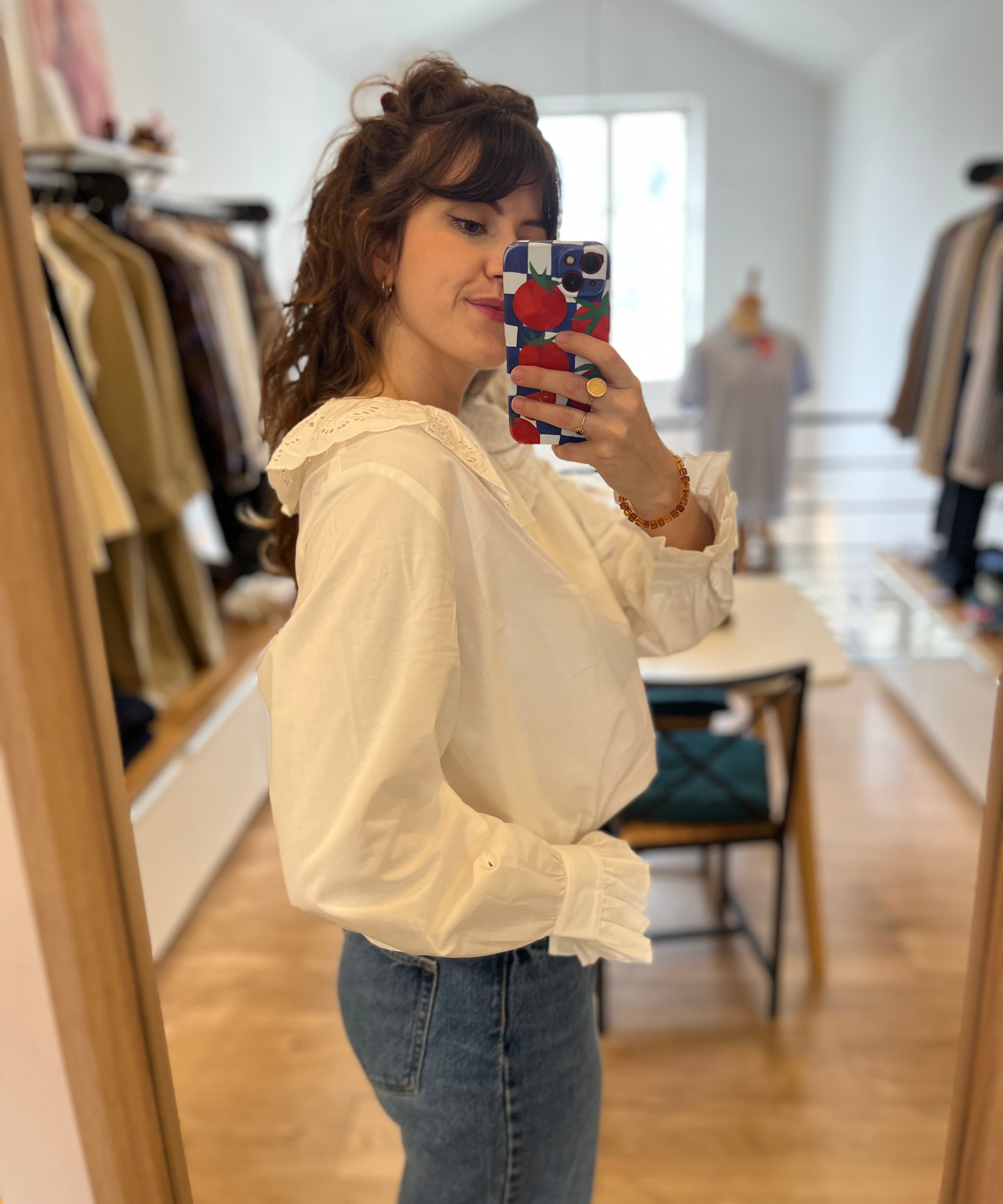 Blouse Solinette - Ecru - DES PETITS HAUTS