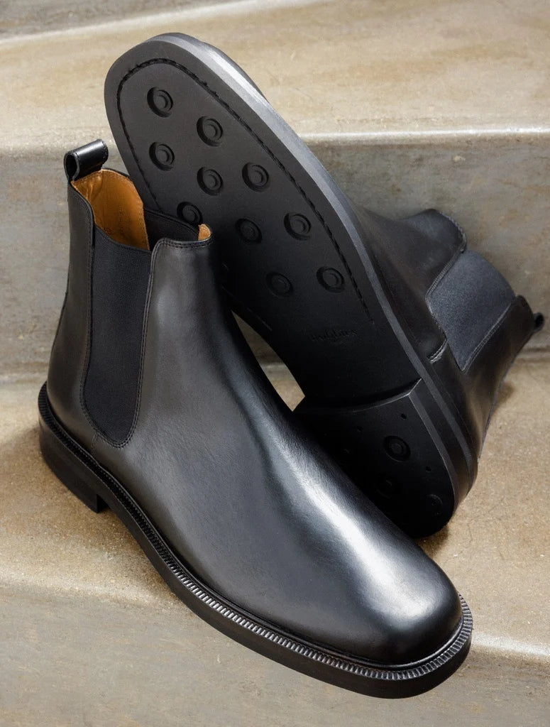 Zoom sur la semelle hybride en cuir et caoutchouc cousue Blake des boots Grant BOBBIES HOMME