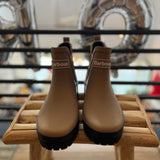 Bottines plates à élastiques tartan Mallow - Beige - BARBOUR FEMME