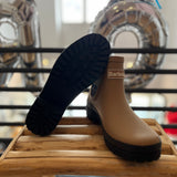 Bottines plates à élastiques tartan Mallow - Beige - BARBOUR FEMME