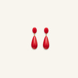 Boucles d'oreilles goutte en acétate Gallia - FEEKA