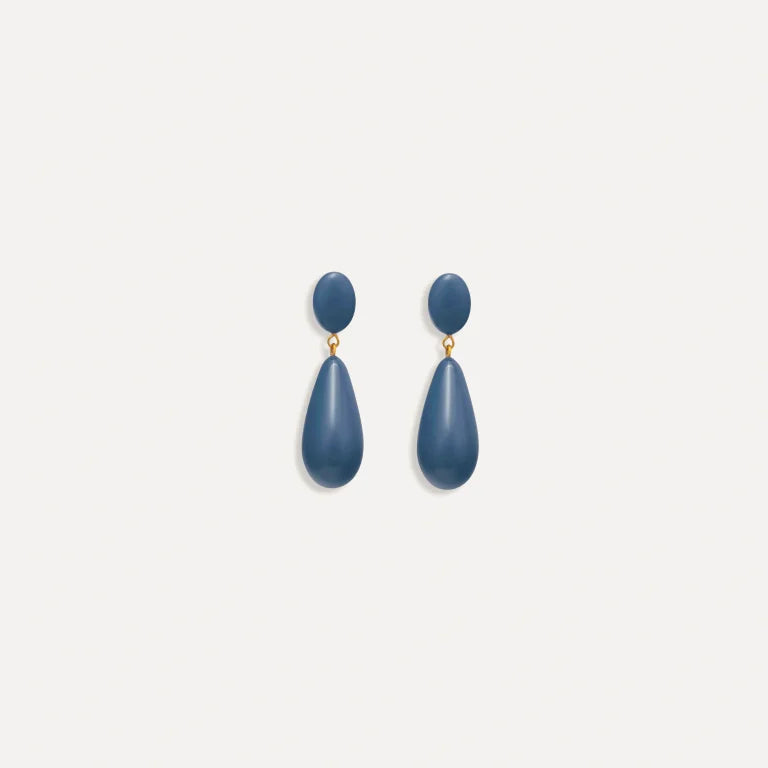 Boucles d'oreilles goutte en acétate Gallia - FEEKA