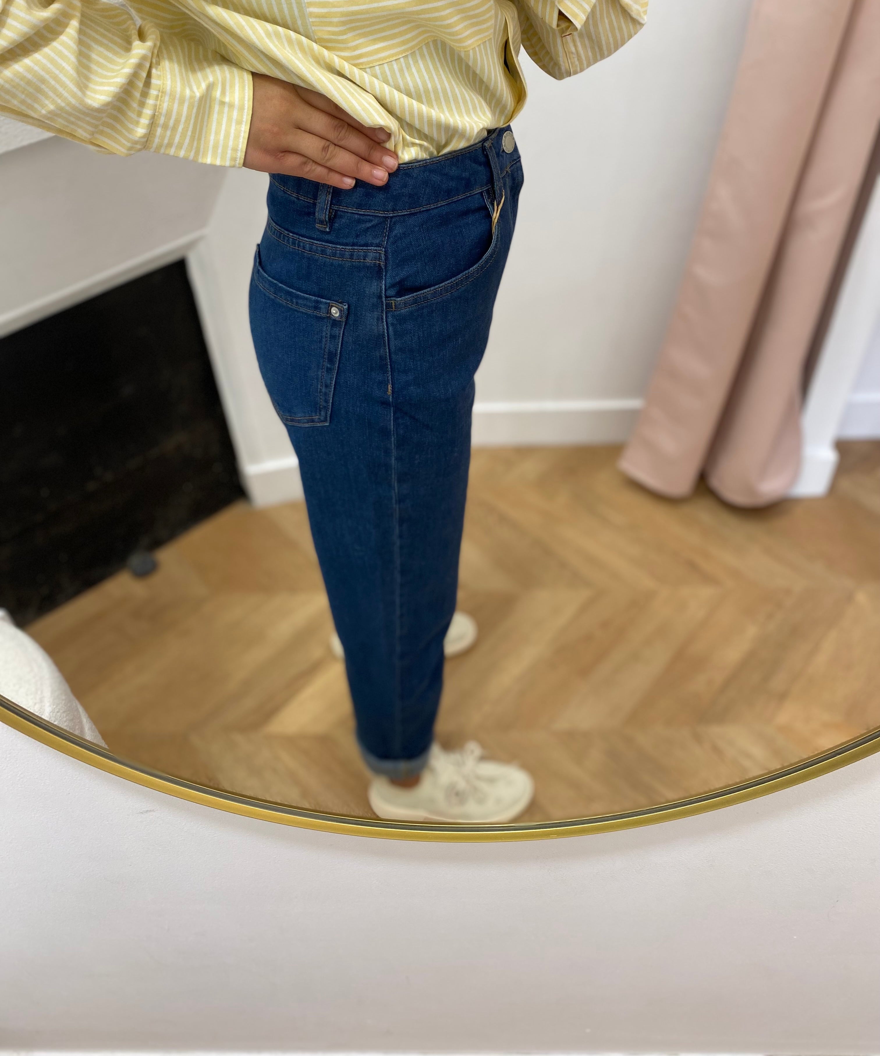 Jean 7/8ème Cindymom - Stone - TBS Femme