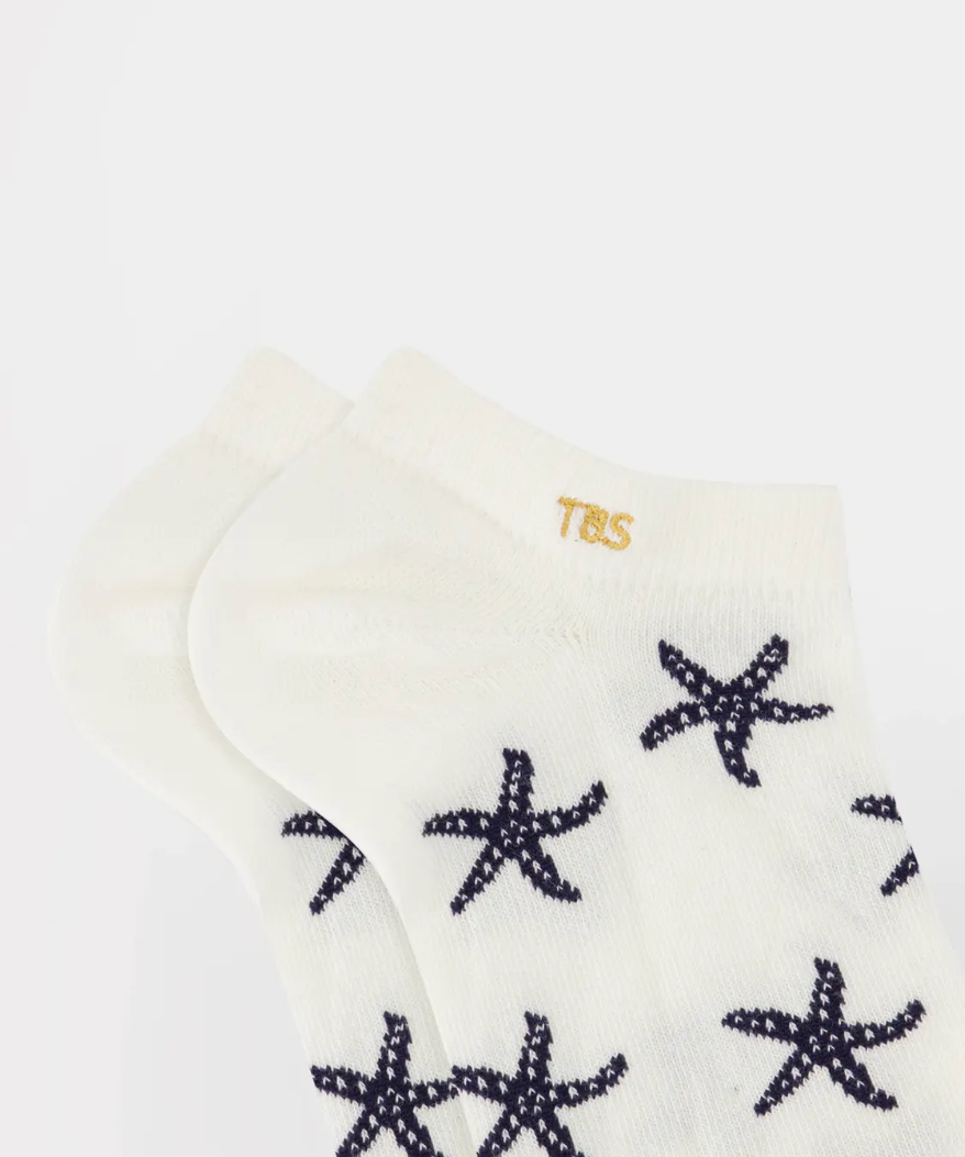 Chaussettes courtes fantaisie - Lowluxy - TBS Femme