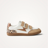 Baskets éclair Aura Emblem - Beige - VANESSA WU
