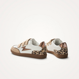 Baskets éclair Aura Emblem - Beige - VANESSA WU