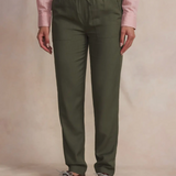 Pantalon jogger fluide Ammeljog – Kaki – TBS Femme